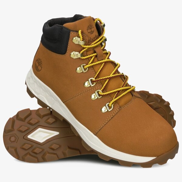 Męskie sneakersy (buty) TIMBERLAND BROOKLYN HIKER tb0a27p42311 kolor żółty