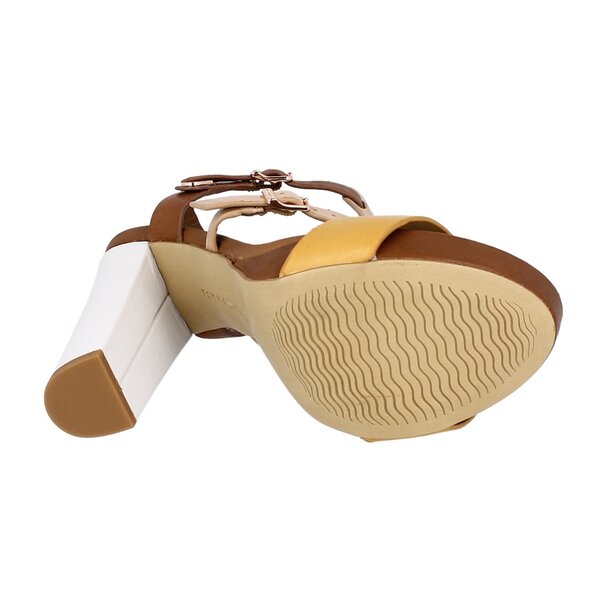 Damskie sandały TOMMY HILFIGER ASHLEY 6  fw56815381959 kolor brązowy