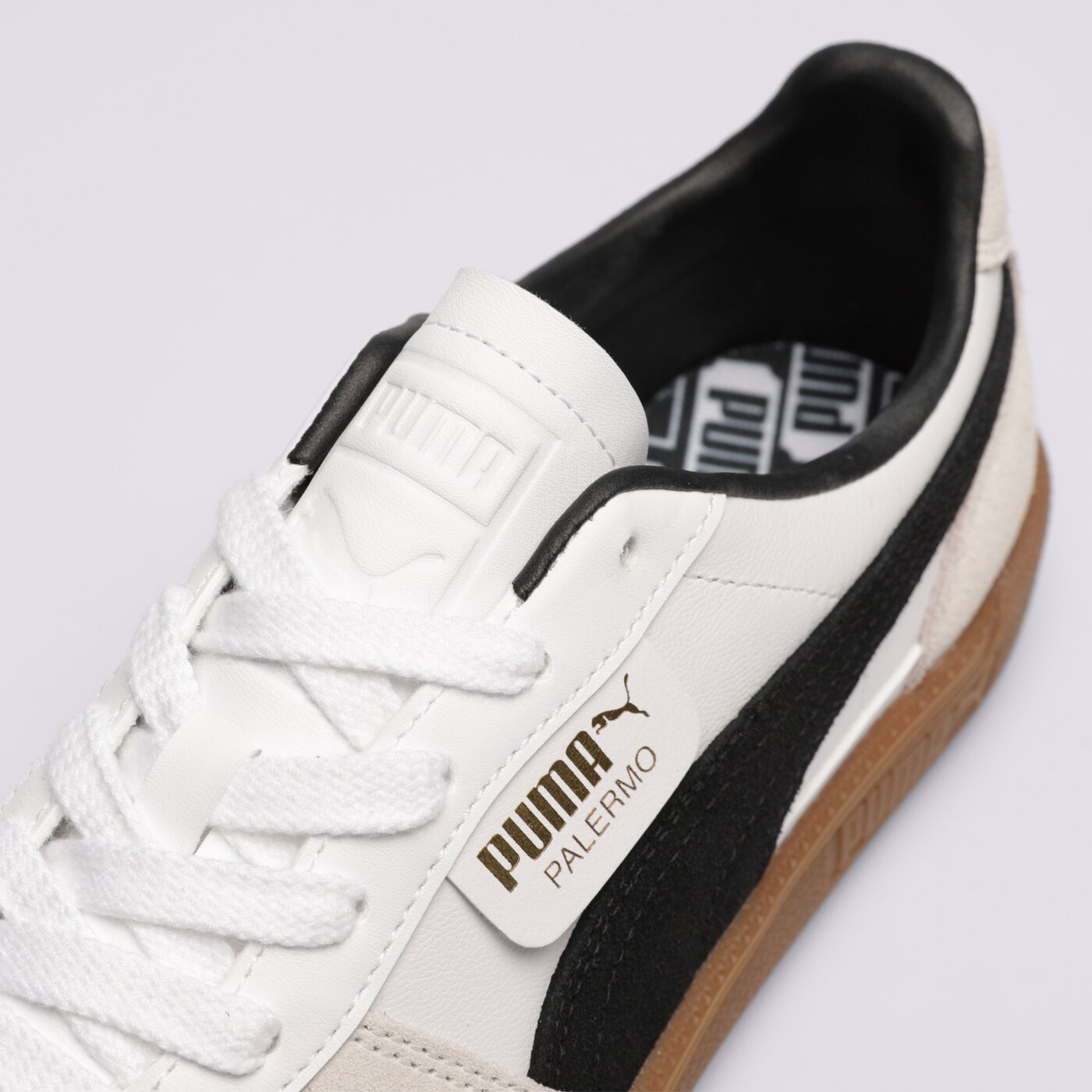 Damskie sneakersy (buty) PUMA PALERMO LTH 39646401 kolor biały
