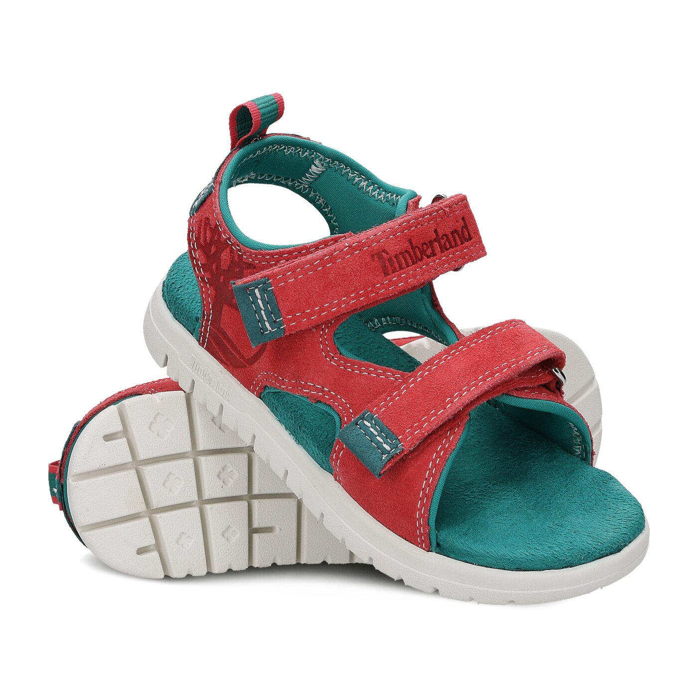 Dziecięce sandały / klapki TIMBERLAND PIERMONT H&L SANDAL a1lo4 kolor różowy