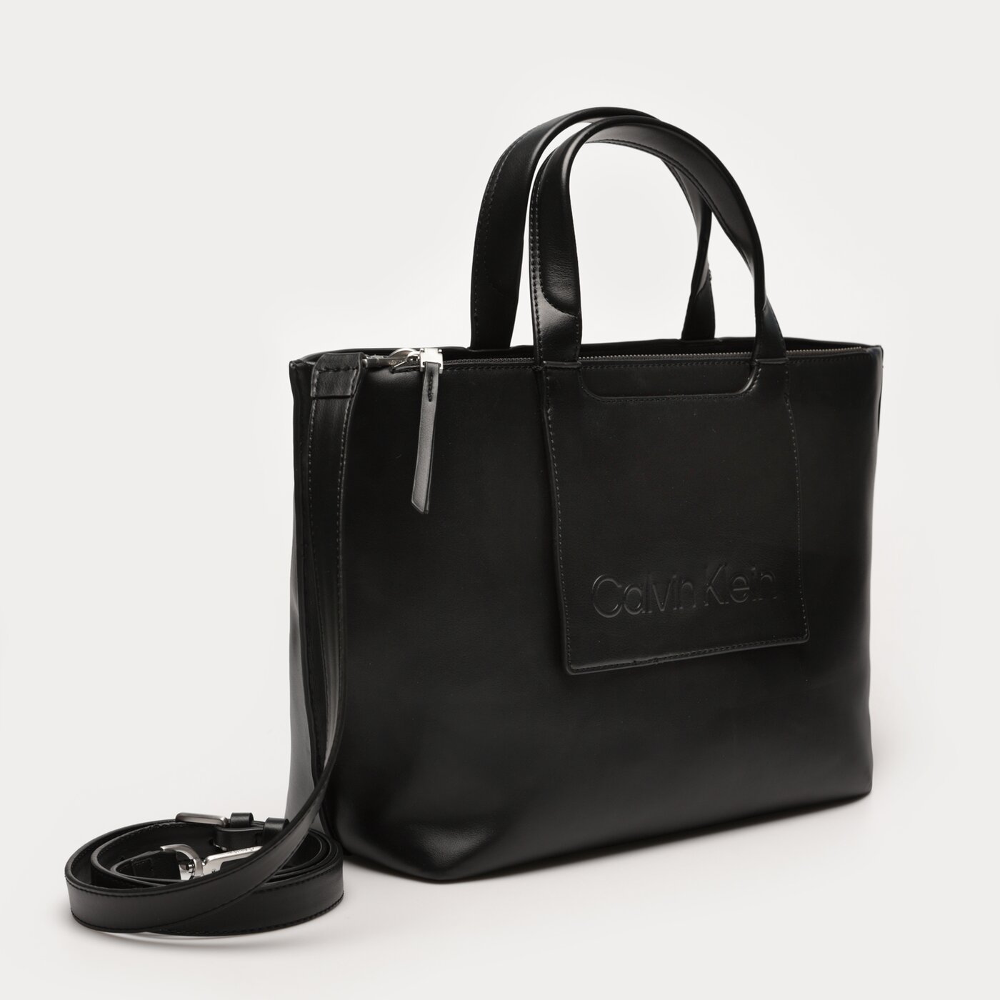 Damska torebka CALVIN KLEIN TOREBKA CK SET TOTE MEDIUM k60k611077bax kolor czarny