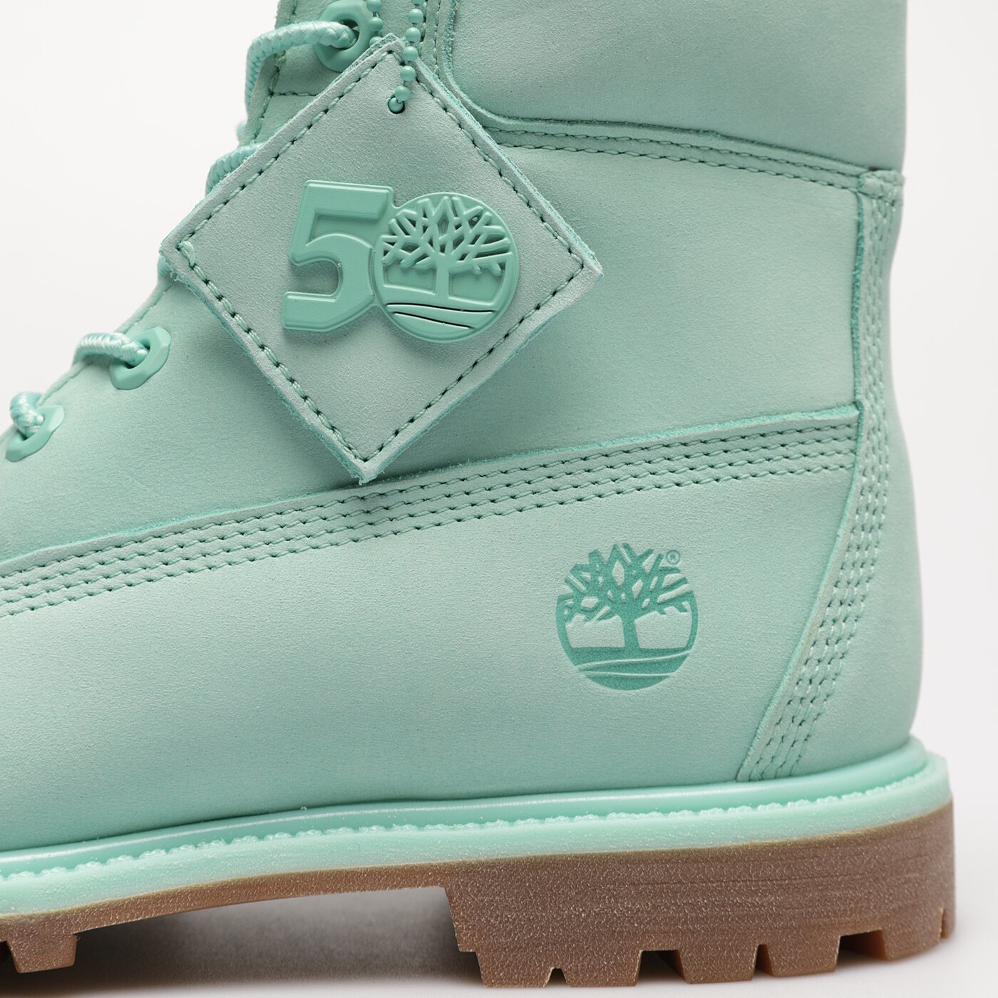 Damskie trapery TIMBERLAND 6IN PREMIUM BOOT - W tb0a412beb91 kolor miętowy
