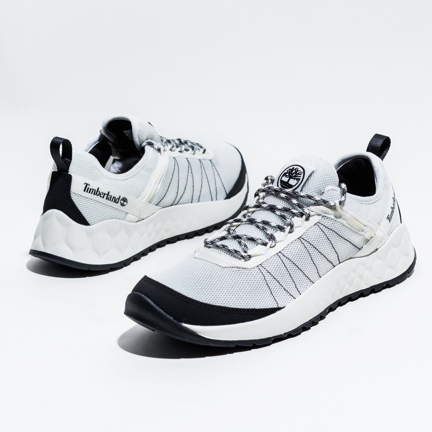 Damskie sneakersy (buty) TIMBERLAND SOLAR WAVE LOW FABRIC tb0a2frzl771 kolor biały