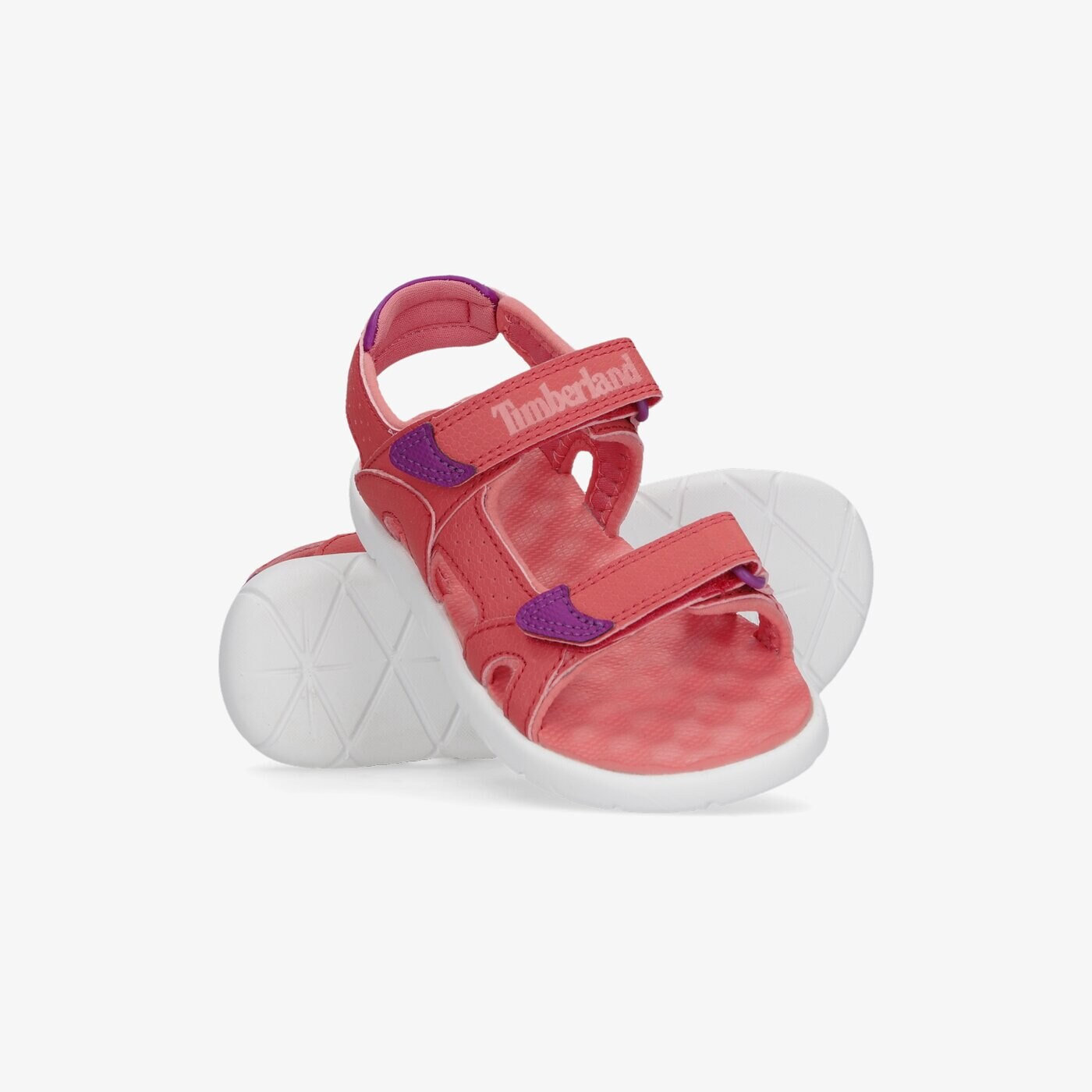 Dziecięce sandały / klapki TIMBERLAND PERKINS ROW 2-STRAP tb0a2d1r8011 kolor różowy