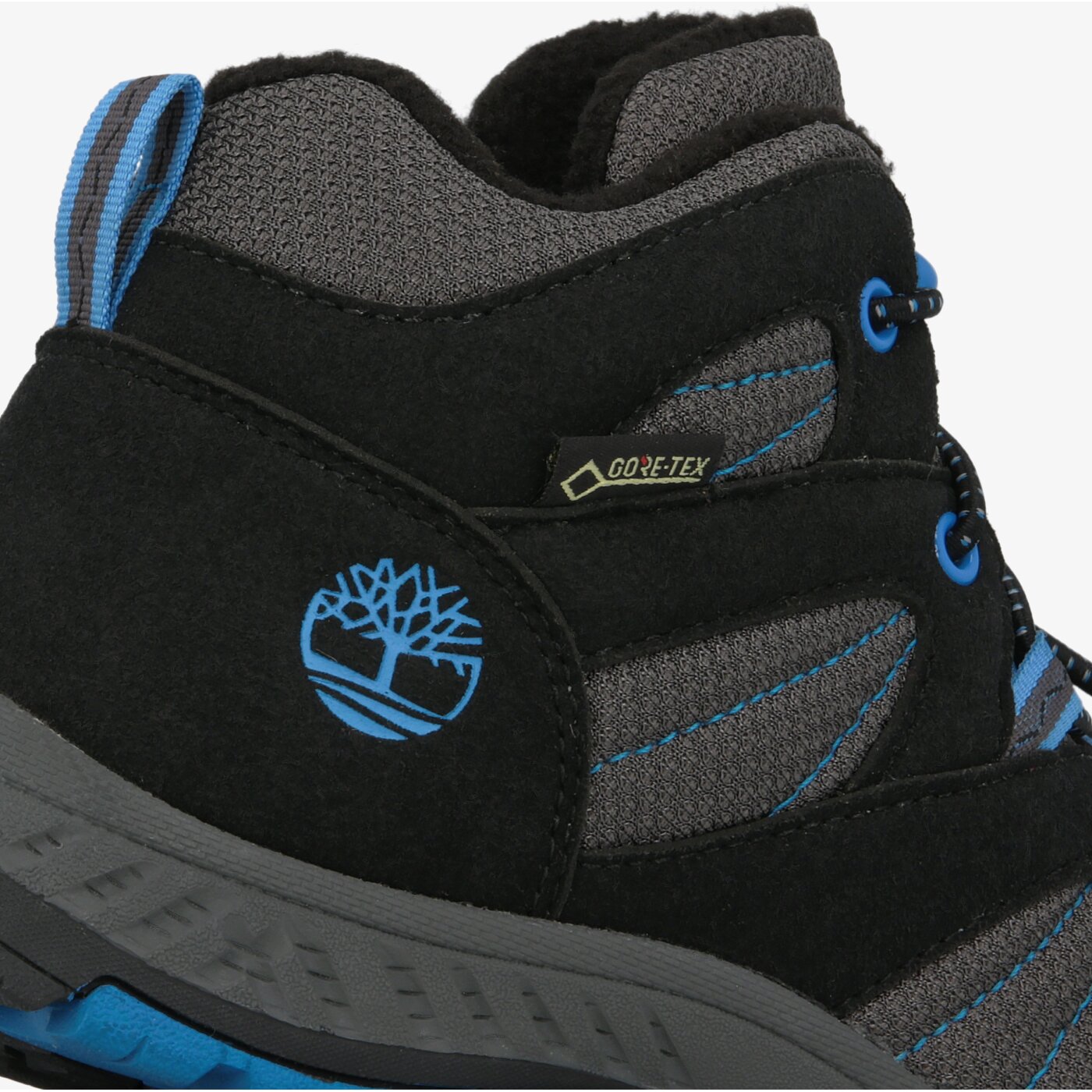 Dziecięce buty outdoor / trekkingowe TIMBERLAND NEPTUNE PK MIDGTX BUNG WL tb0a1x3r0151 kolor czarny