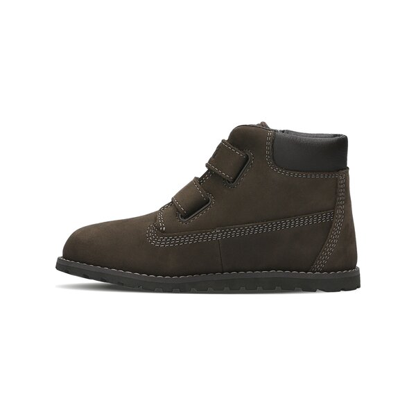 Dziecięce trapery TIMBERLAND POKEY PINE H&L  a127b kolor brązowy