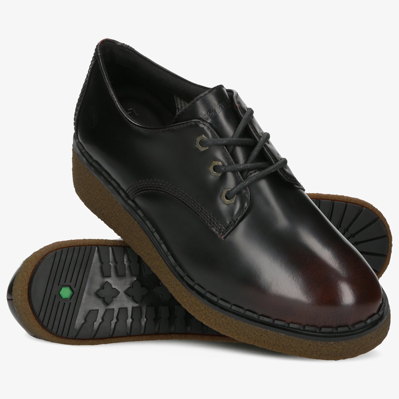 Damskie półbuty TIMBERLAND BLUE BELL LANE DERBY tb0a23ms5881 kolor bordowy