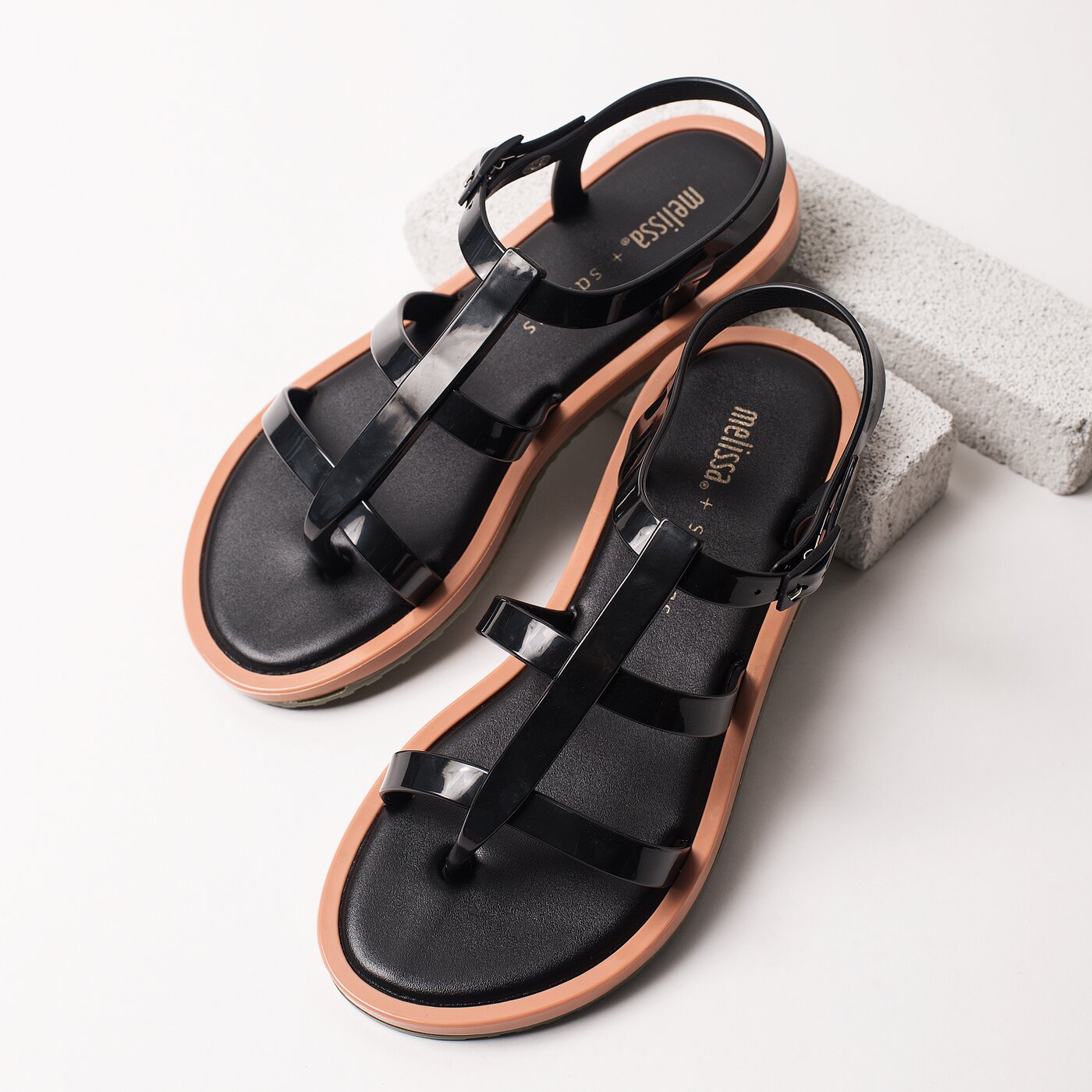 Damskie sandały MELISSA CARIBE VERAO 3232653254 kolor czarny