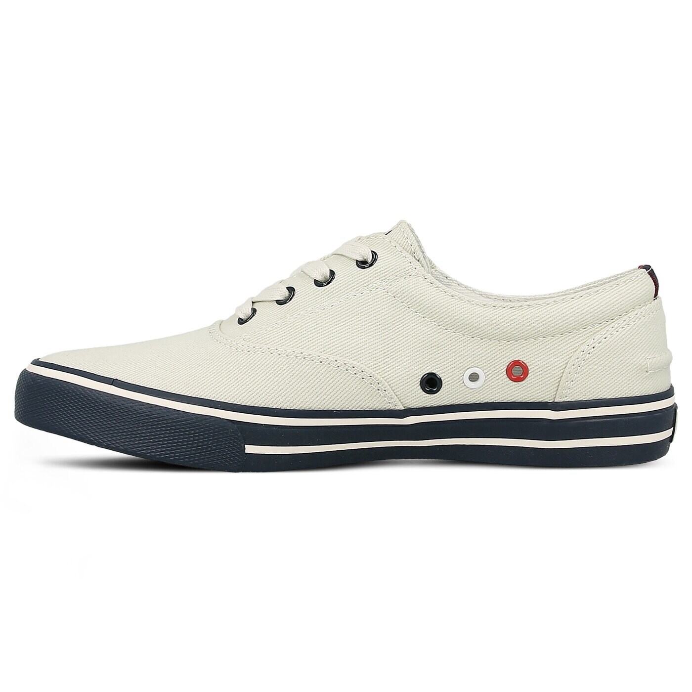 Męskie trampki TOMMY HILFIGER V2385IC 2D fm0fm00603156 kolor beżowy