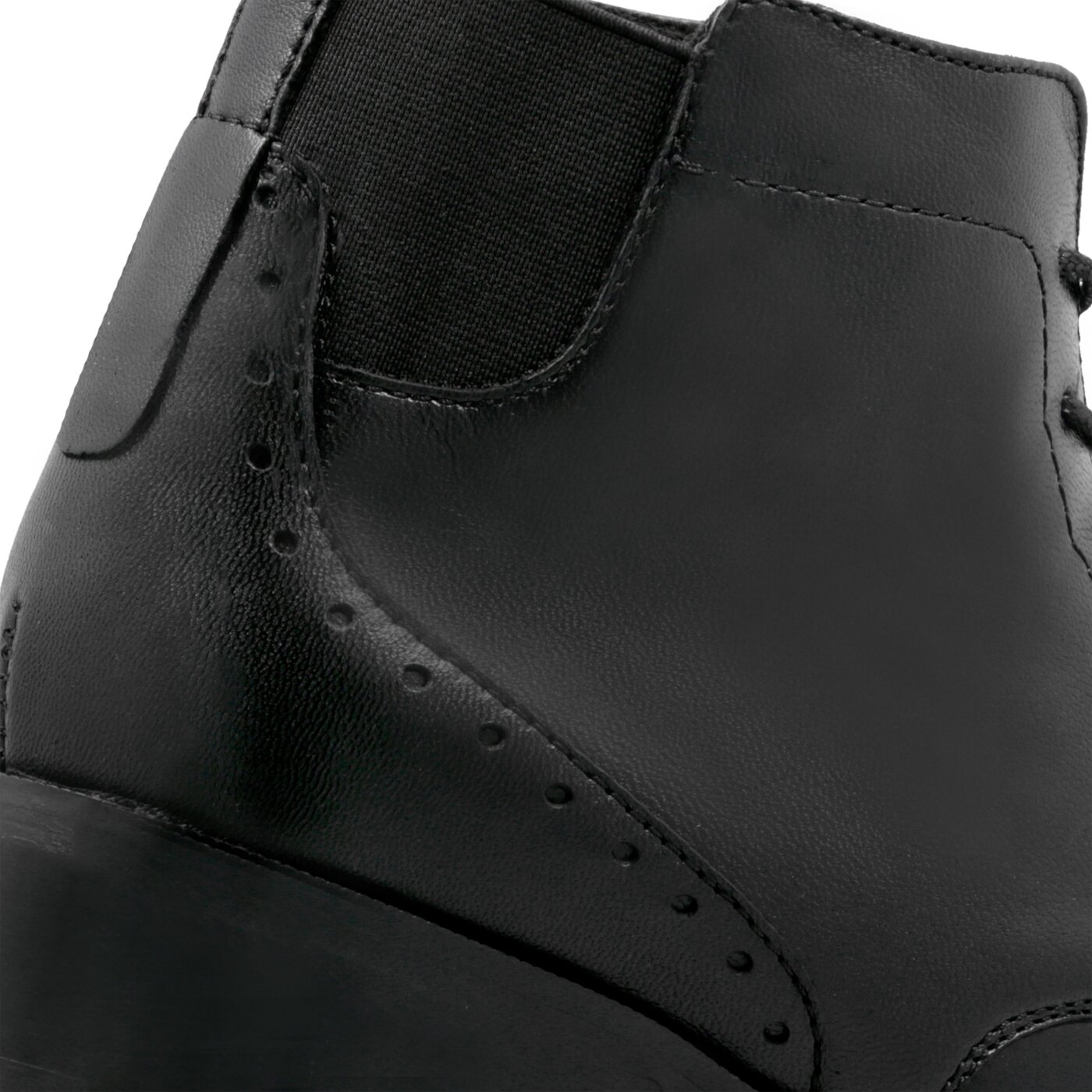 Damskie botki / sztyblety SYMBIOSIS SZTYLBLETY WIĄZANE CLARA 564001 kolor czarny