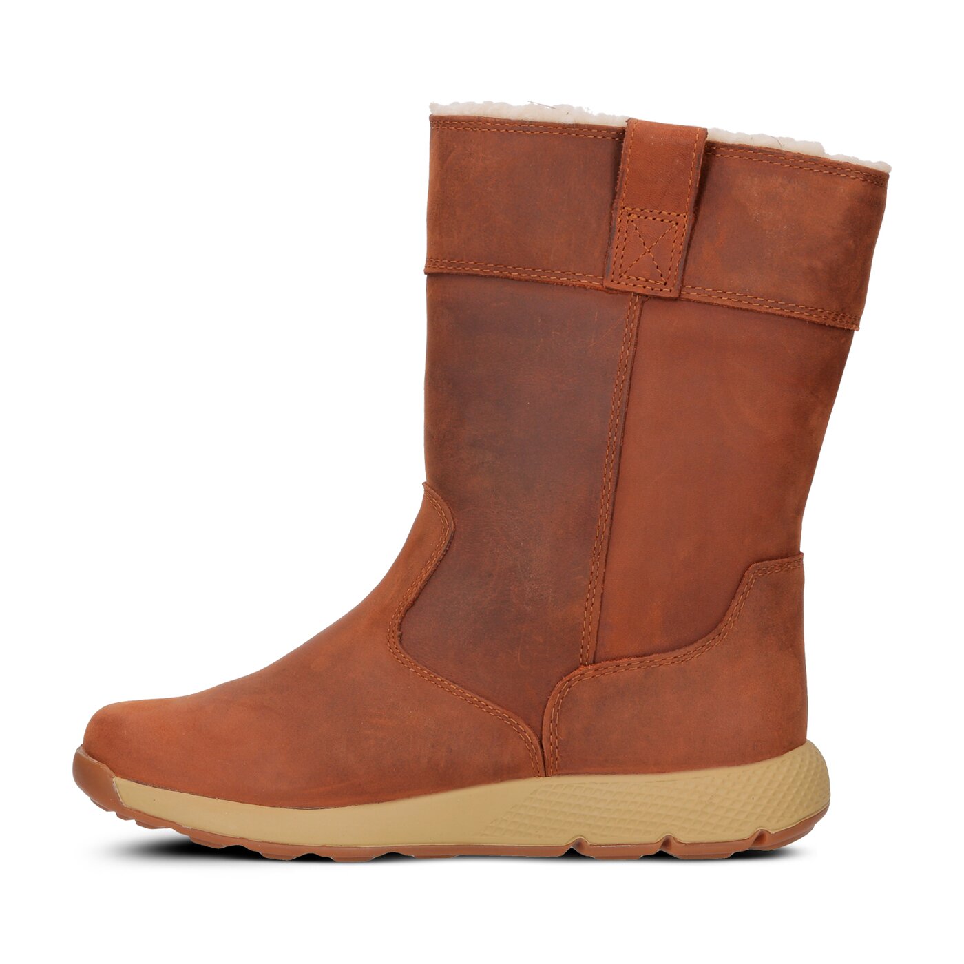 Dziecięce buty za kostkę TIMBERLAND METROROAM 8 IN WP PO a1vsa kolor brązowy