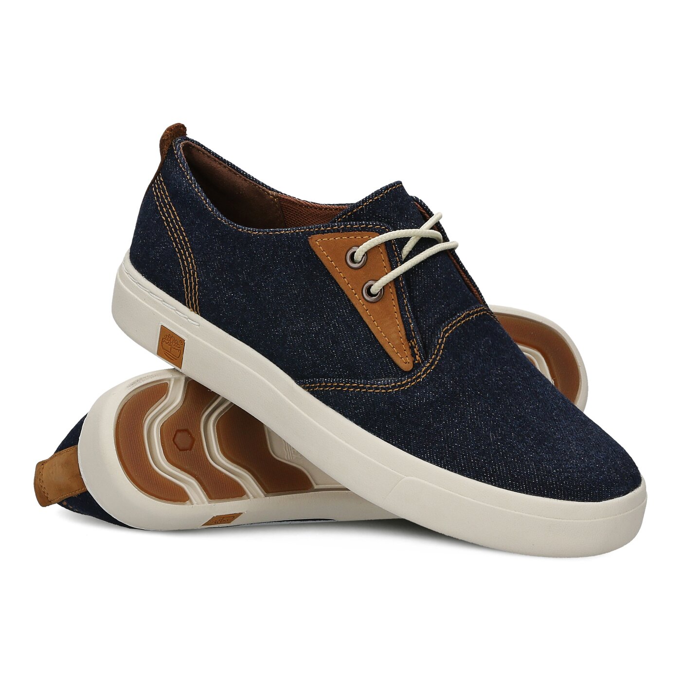 Damskie trampki TIMBERLAND AMHERST CANVAS PTO a1fmw kolor granatowy