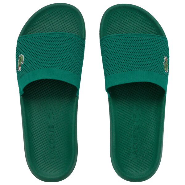 Męskie klapki LACOSTE CROCO SLIDE 219 2 US CMA 737cma0023gg2 kolor zielony