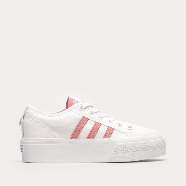 Damskie trampki ADIDAS NIZZA PLATFORM W fz6188 kolor biały