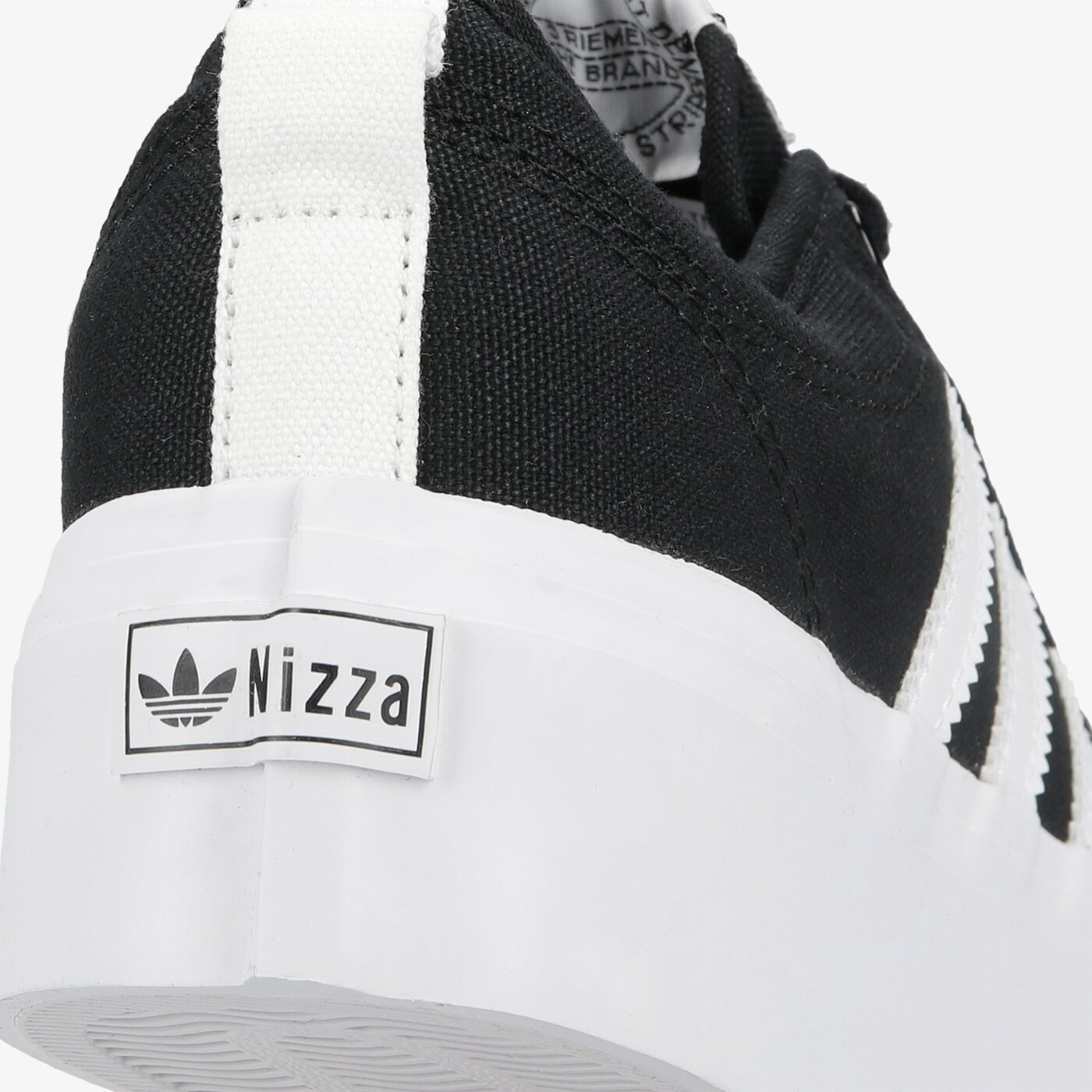 Damskie trampki ADIDAS NIZZA PLATFORM W fv5321 kolor czarny