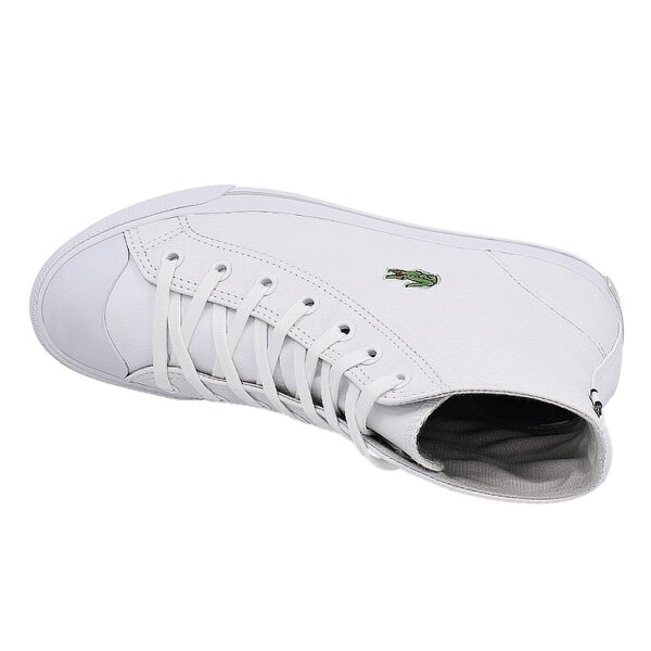 Damskie trampki LACOSTE L27 MID CLS 729spw104721g kolor biały