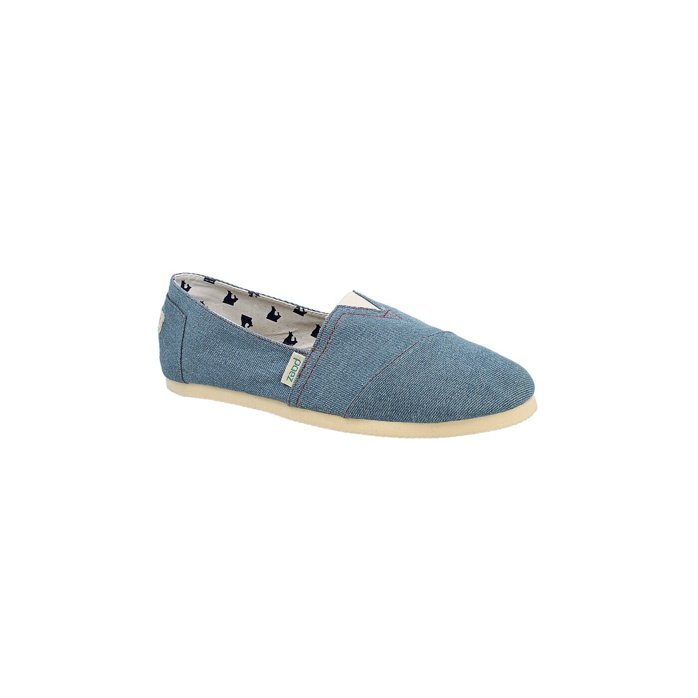 Męskie półbuty PAEZ BLUE JEAN 101denbluejm kolor niebieski