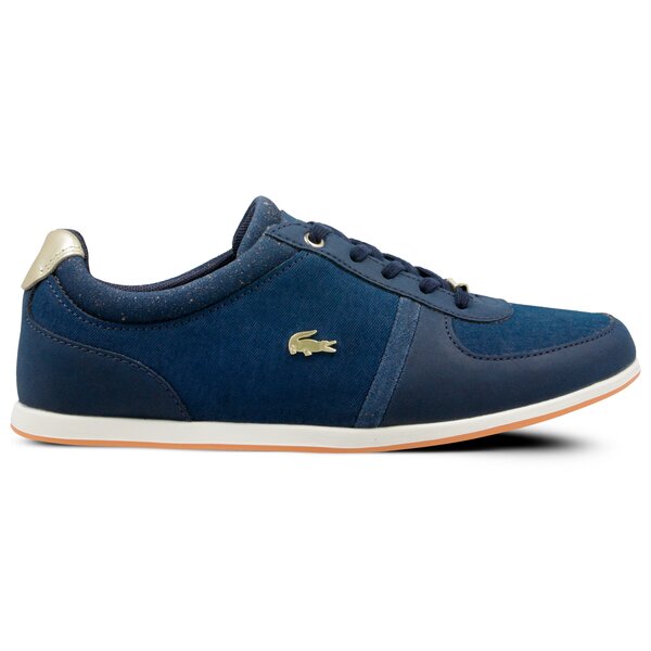 Damskie sneakersy (buty) LACOSTE REY SPORT 119 2 CFA 737cfa0040ng5 kolor granatowy