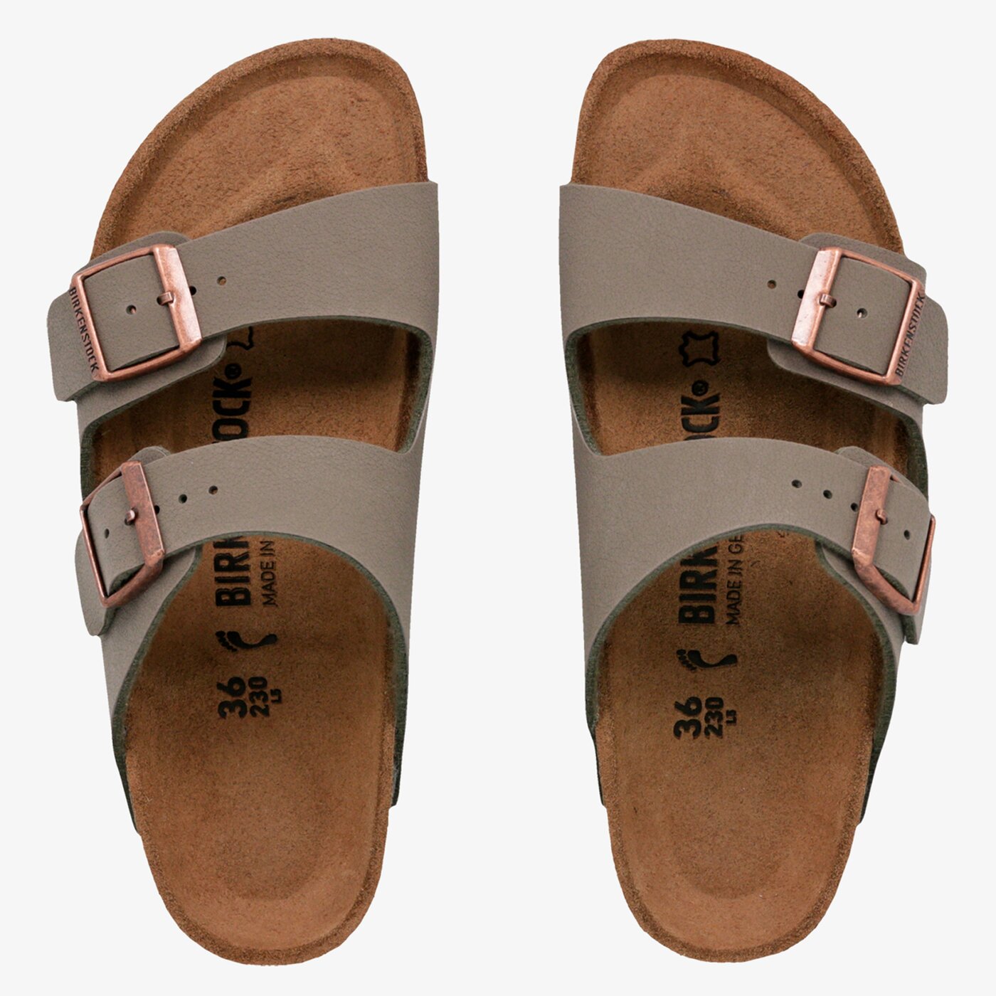 Damskie klapki BIRKENSTOCK ARIZONA  151213 kolor beżowy