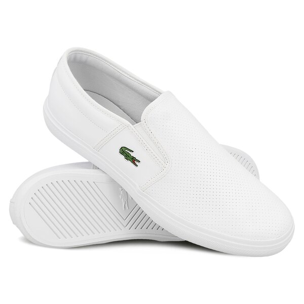 Męskie trampki LACOSTE GAZON BL 1 733cam1072001 kolor biały