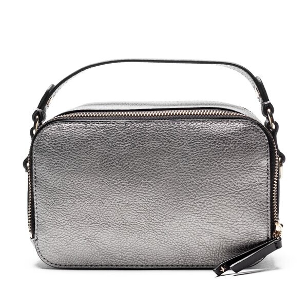 Damska torebka TOMMY HILFIGER TOREBKA COOL TOMMY MINI TRUNK aw0aw06543055 kolor srebrny
