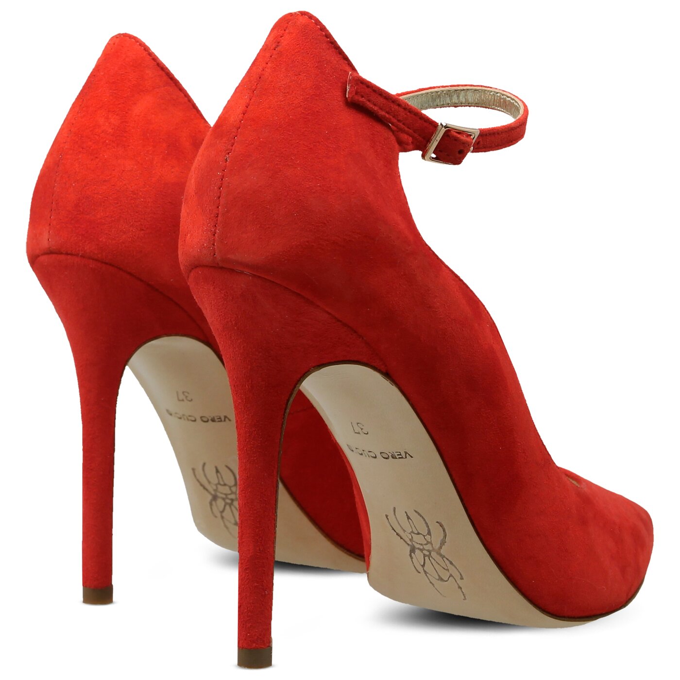 Damskie szpilki / czółenka BALDOWSKI BY ZIEŃ SZPILKI z00035/4170/s01 kolor czerwony