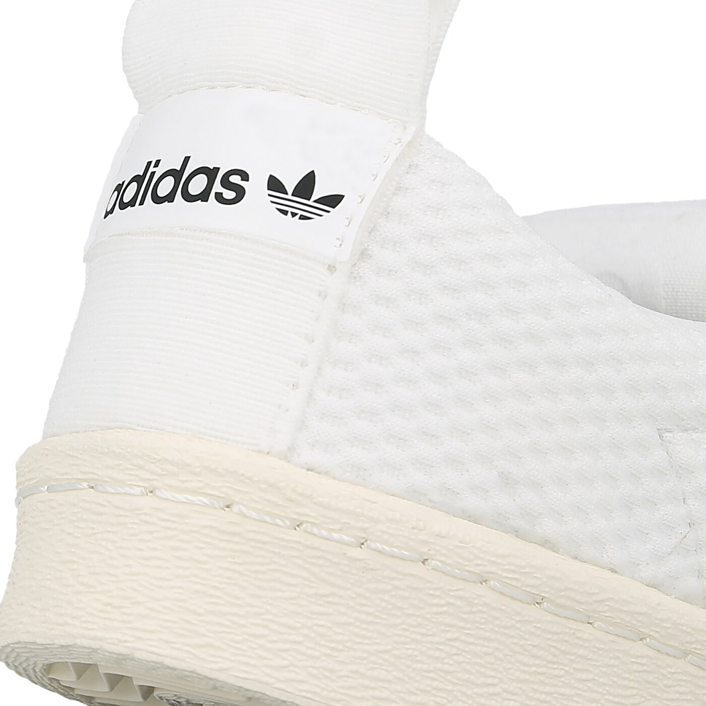 Damskie sneakersy (buty) ADIDAS SUPERSTAR BW35 SLIPON W by2949 kolor biały