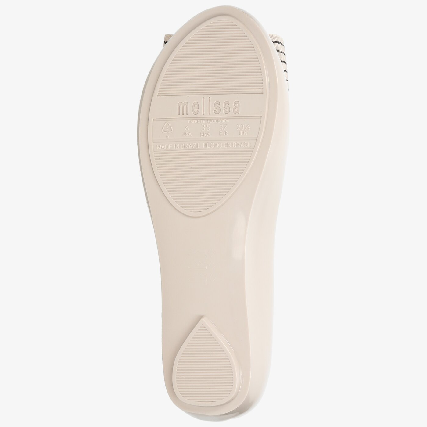 Damskie baleriny (buty) MELISSA ULTRAGIRL SWEET XIII AD. 3195501319 kolor beżowy