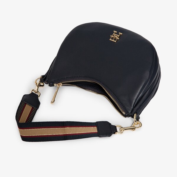 Damska torebka TOMMY HILFIGER TOREBKA TOMMY LIFE SHOULDER BAG aw0aw13135dw6 kolor czarny