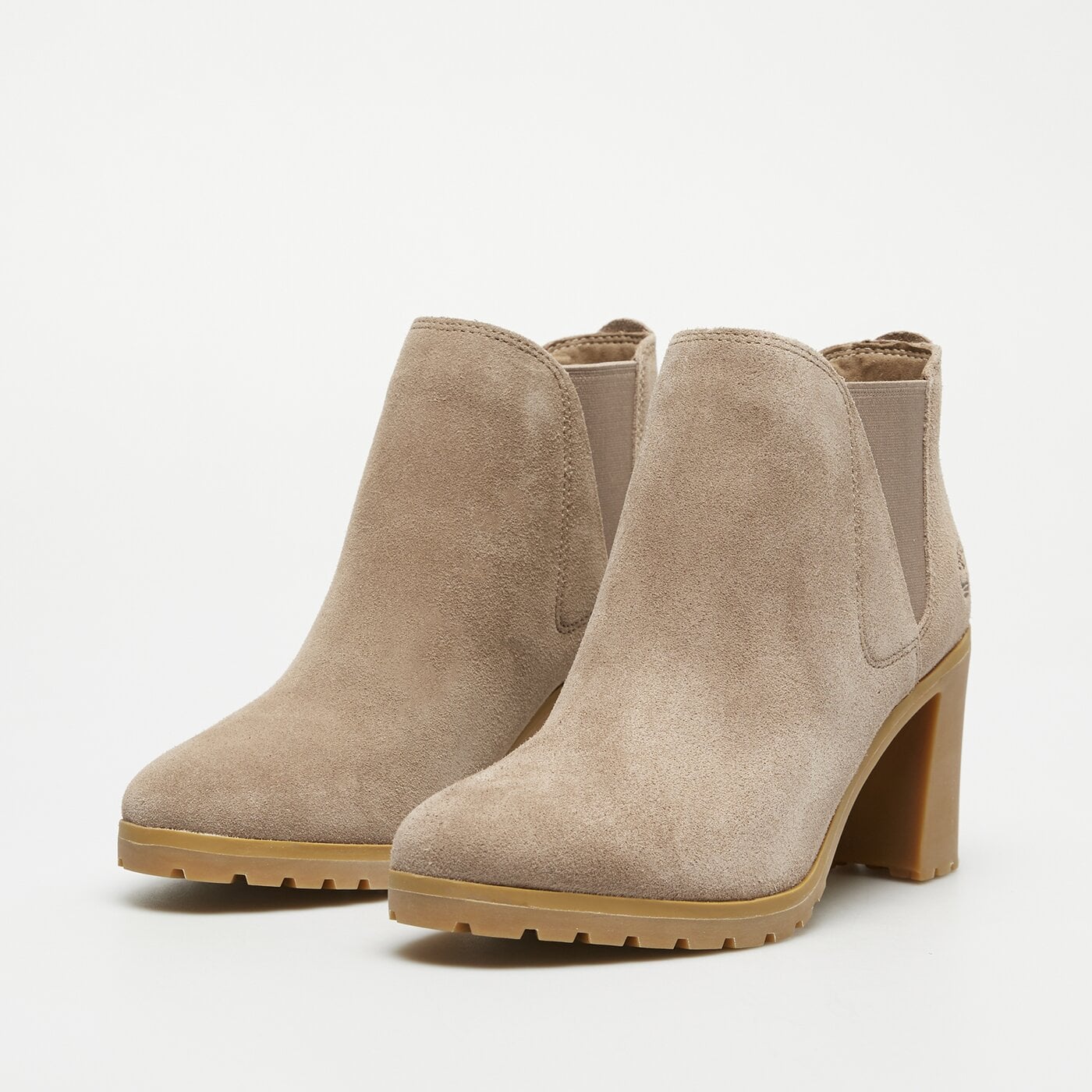 Damskie botki / sztyblety TIMBERLAND ALLINGTON MID CHELSEA BOOT tb0a2a4jet51 kolor beżowy