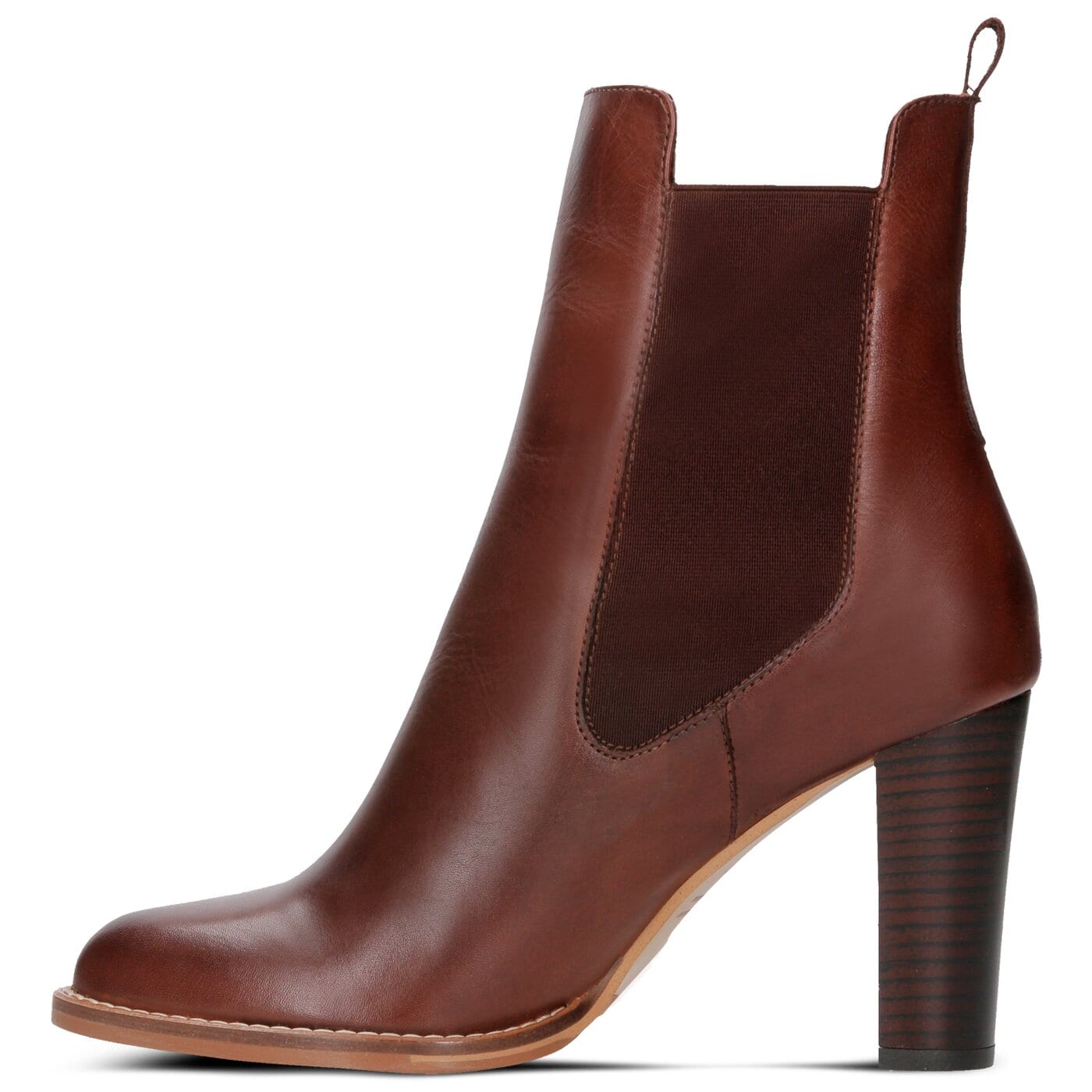 Damskie botki / sztyblety SYMBIOSIS INA  1196659002 kolor brązowy