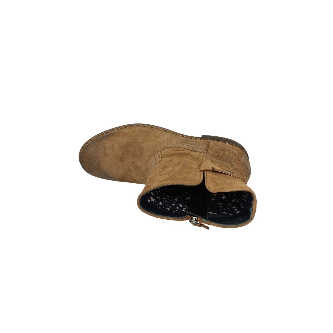 Damskie kozaki TOMMY HILFIGER ELINE 1B  en56816082219 kolor brązowy