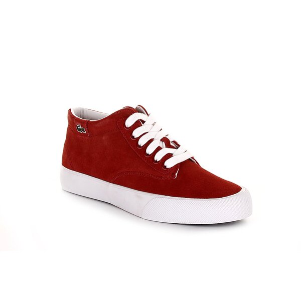 Damskie trampki LACOSTE BARBADOS LS 724lew3456sw4 kolor czerwony