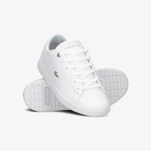 Dziecięce sneakersy (buty) LACOSTE CARNABY EVO 0921 1 SUC 741suc00021y9 kolor biały