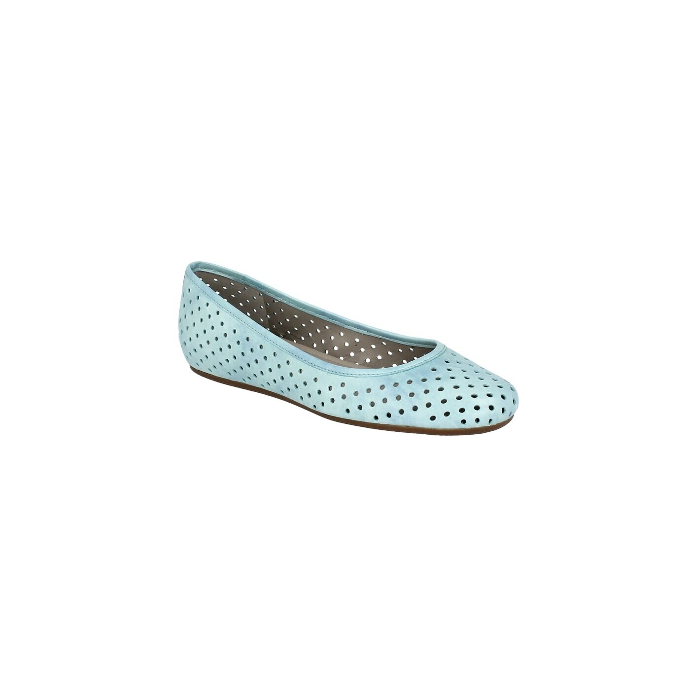 Damskie baleriny (buty) ECCO OWANDO 35609301193 kolor zielony