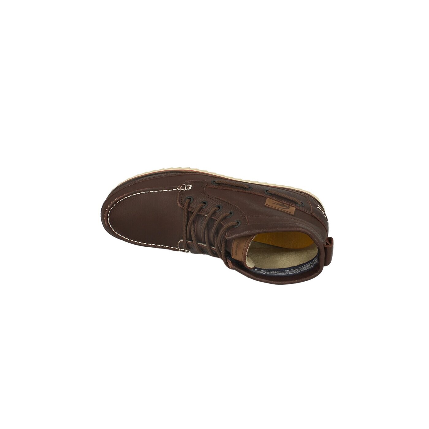 Męskie buty outdoor (trekkingowe) LACOSTE SAUVILLE MID 2  726srm3051176 kolor brązowy