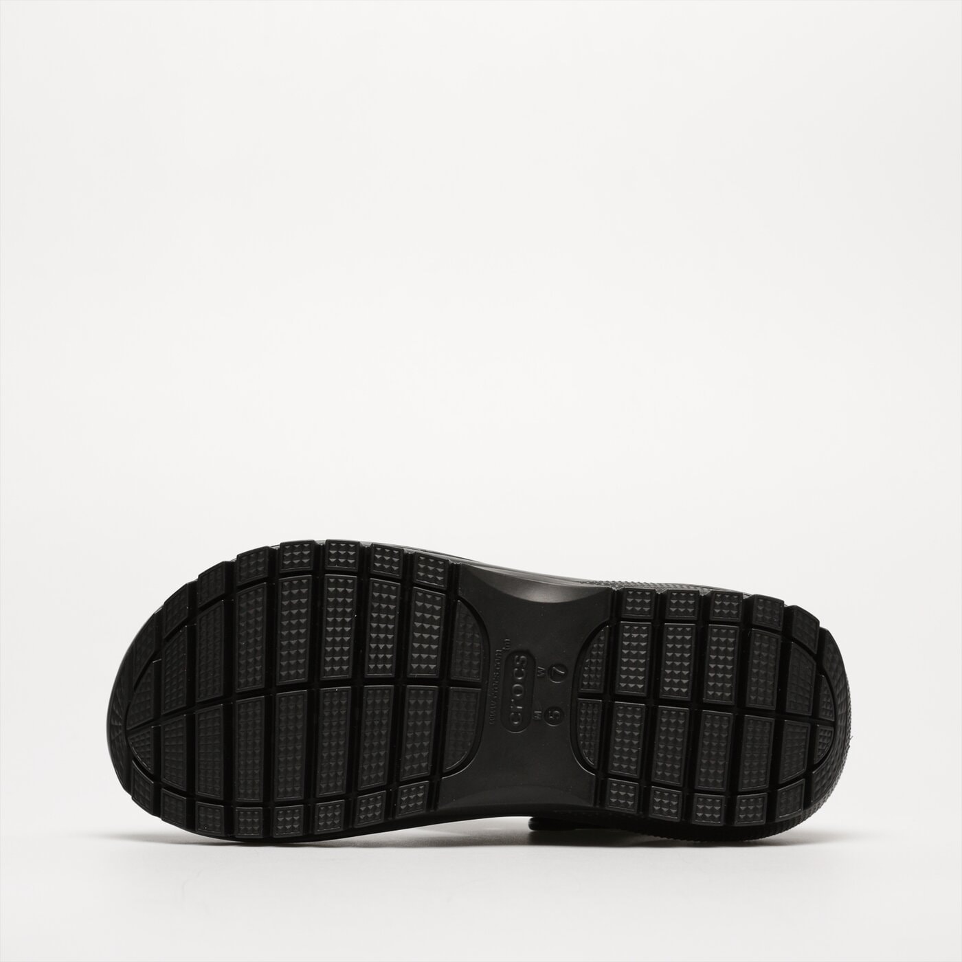 Damskie sandały CROCS CLASSIC MEGA CRUSH SANDAL 207989001 kolor czarny