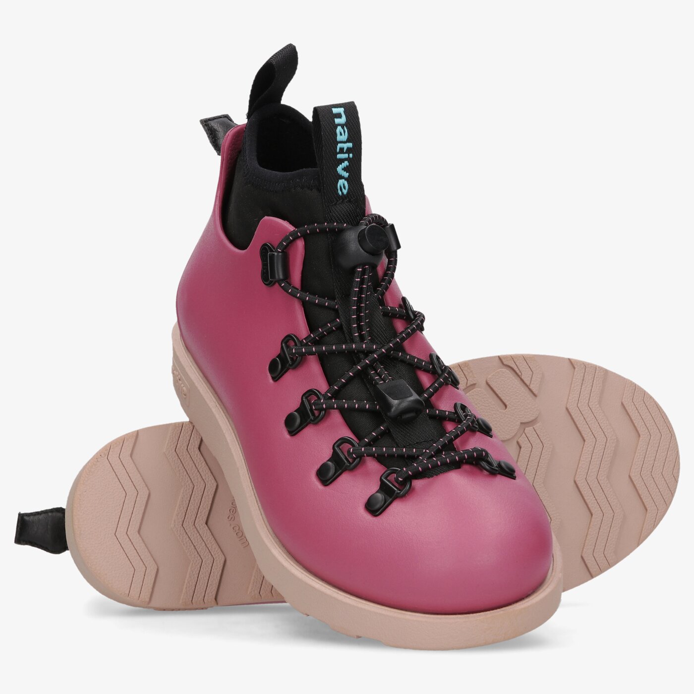 Dziecięce buty outdoor / trekkingowe NATIVE FITZSIMMONS CITYLITE BLOOM JUNIOR 32106848-5850 kolor różowy