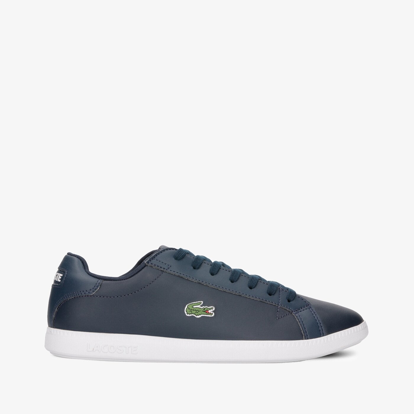 Męskie sneakersy (buty) LACOSTE GRADUATE BL 1 SMA 737sma0053092 kolor granatowy