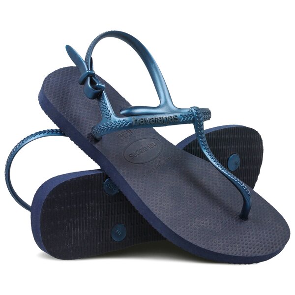 Damskie sandały HAVAIANAS FREEDOM SL 41371100555 kolor granatowy
