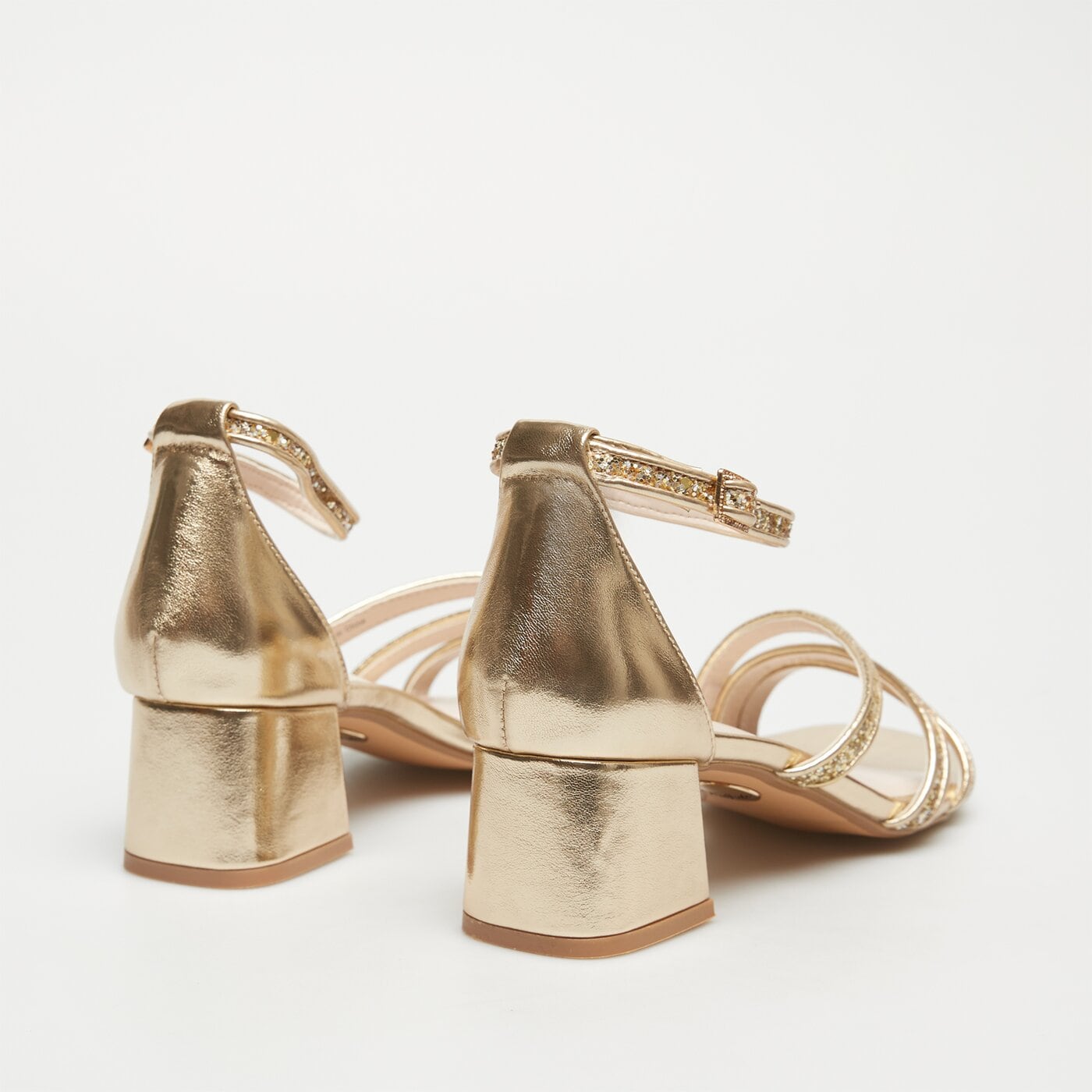 Damskie szpilki / czółenka BUFFALO LILLY GLAM 1291506 kolor złoty