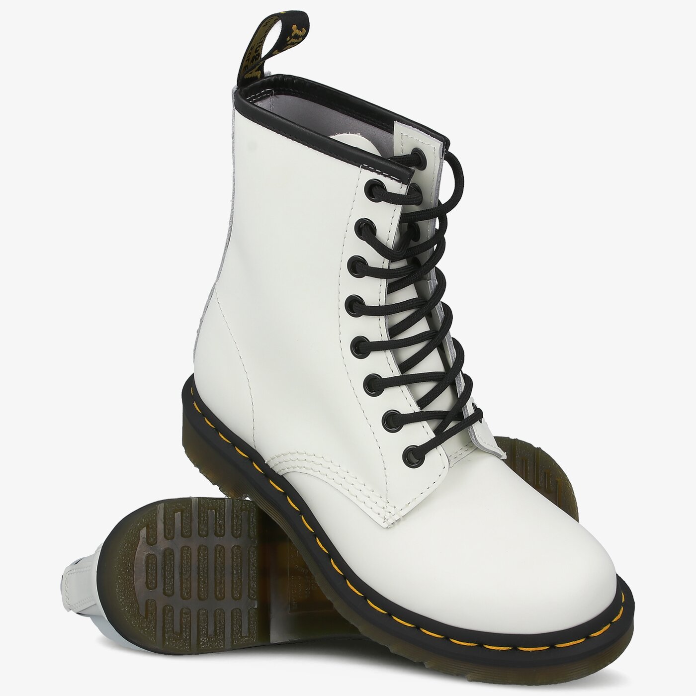 Damskie botki / sztyblety DR. MARTENS 1460 W 11821100 kolor biały