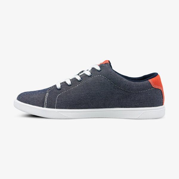 Dziecięce sneakersy (buty) TIMBERLAND GROVETON CANVAS OXFORD a1qm4 kolor granatowy