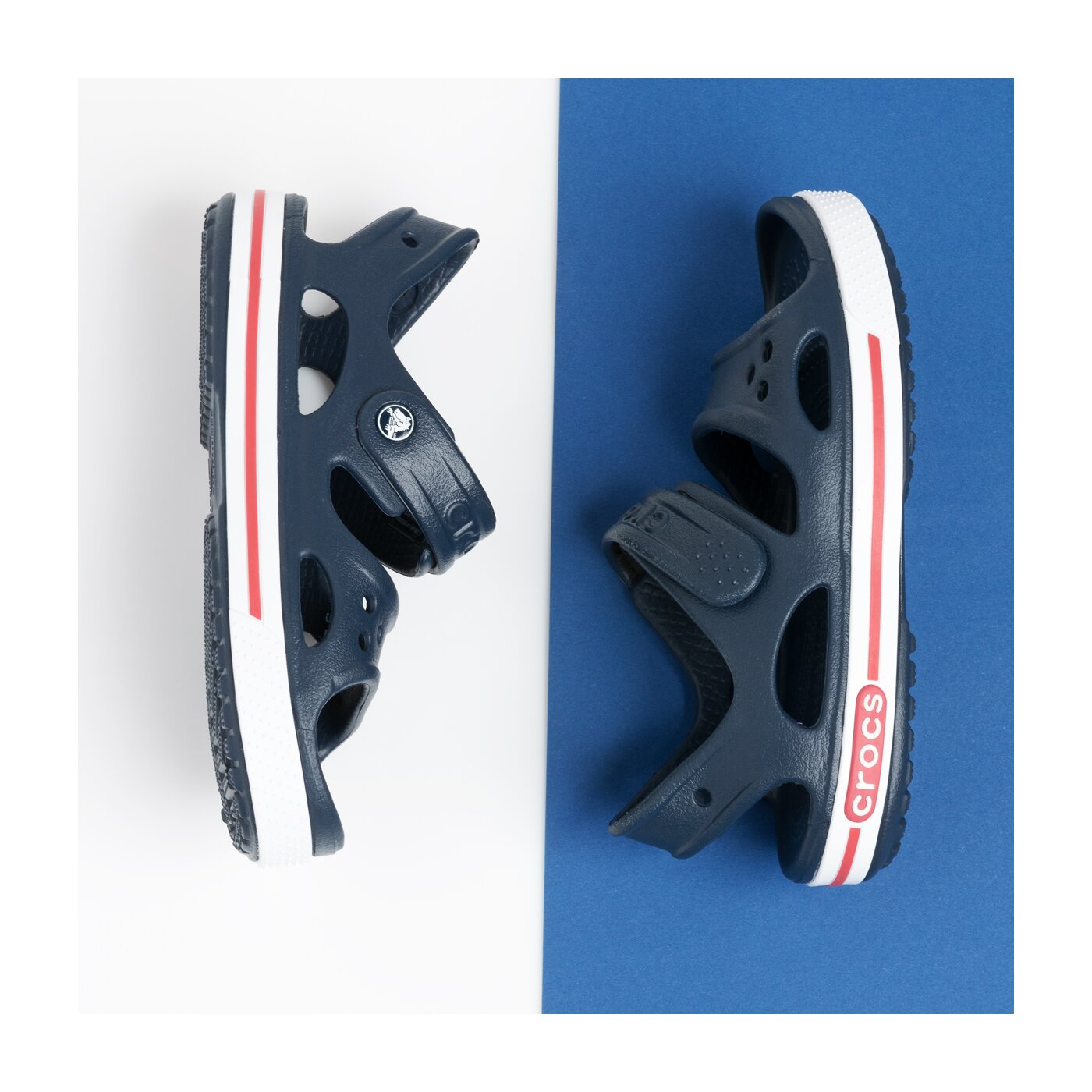 Dziecięce sandały / klapki CROCS CROCBAND II SANDAL PS 14854462k kolor granatowy