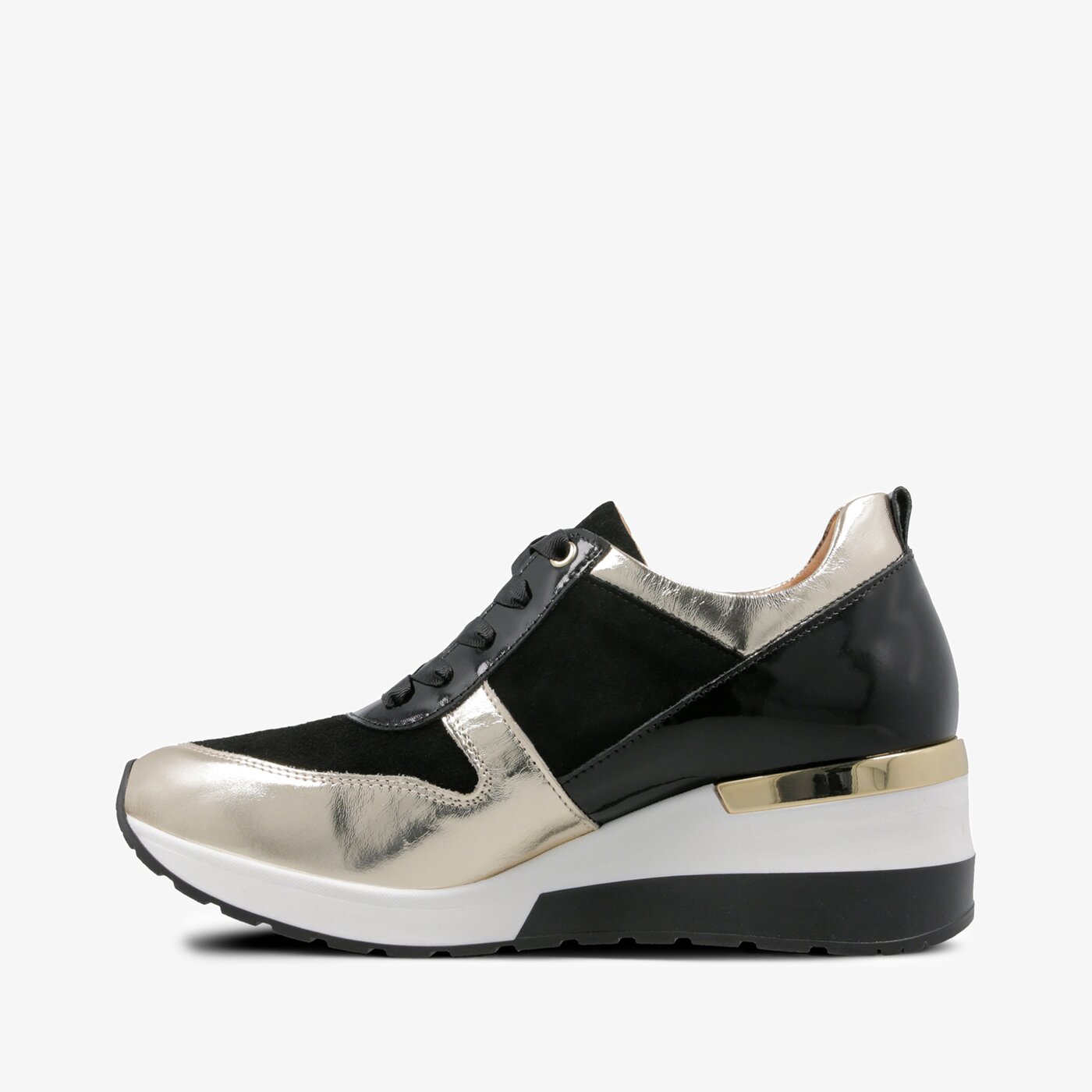 Damskie sneakersy (buty) SYMBIOSIS SNEAKERSY ISABEL  sywl119002 kolor czarny