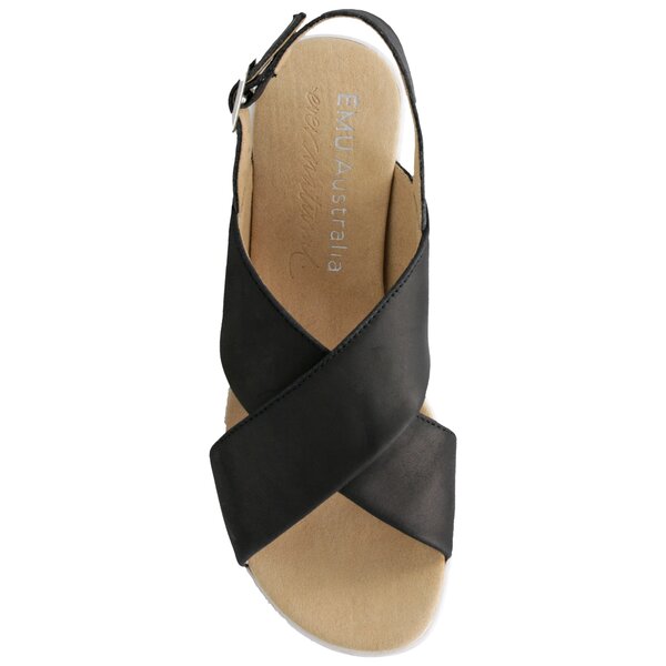 Damskie sandały EMU AUSTRALIA MILLICENT  w11934black kolor czarny