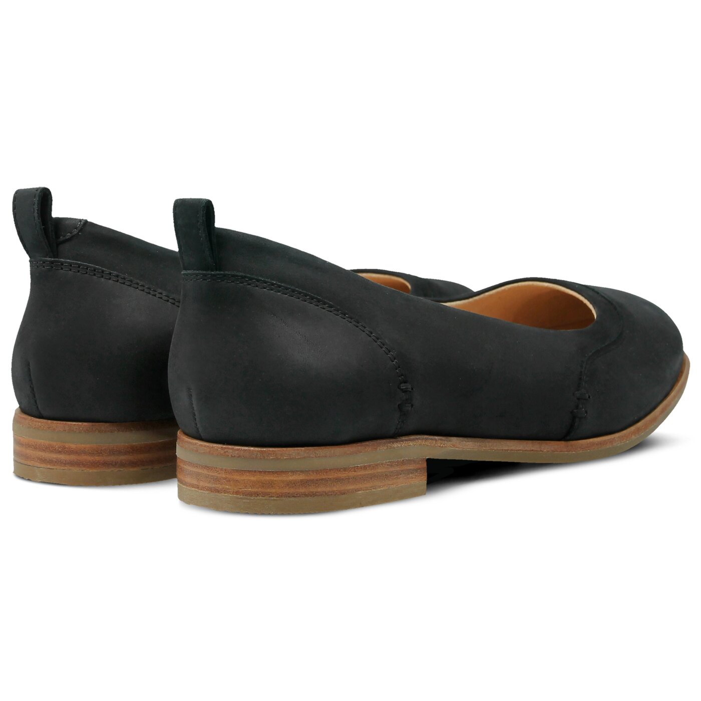 Damskie baleriny (buty) CLARKS ALICE IVY 26131256 kolor czarny