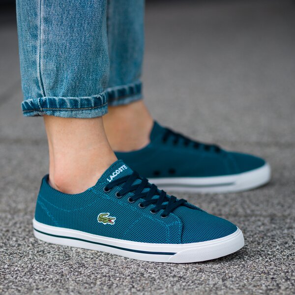 Dziecięce trampki LACOSTE MARCEL 217 1 733caj1022dt7 kolor granatowy