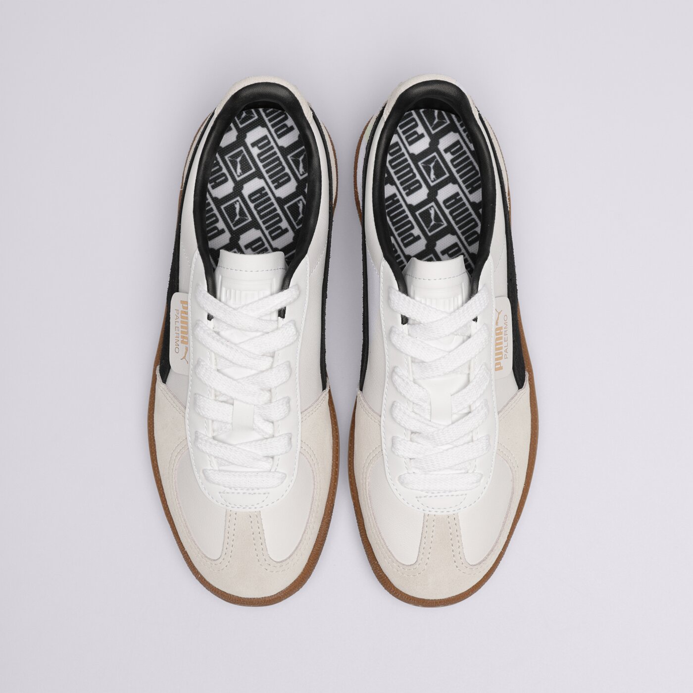 Damskie sneakersy (buty) PUMA PALERMO LTH 39646401 kolor biały