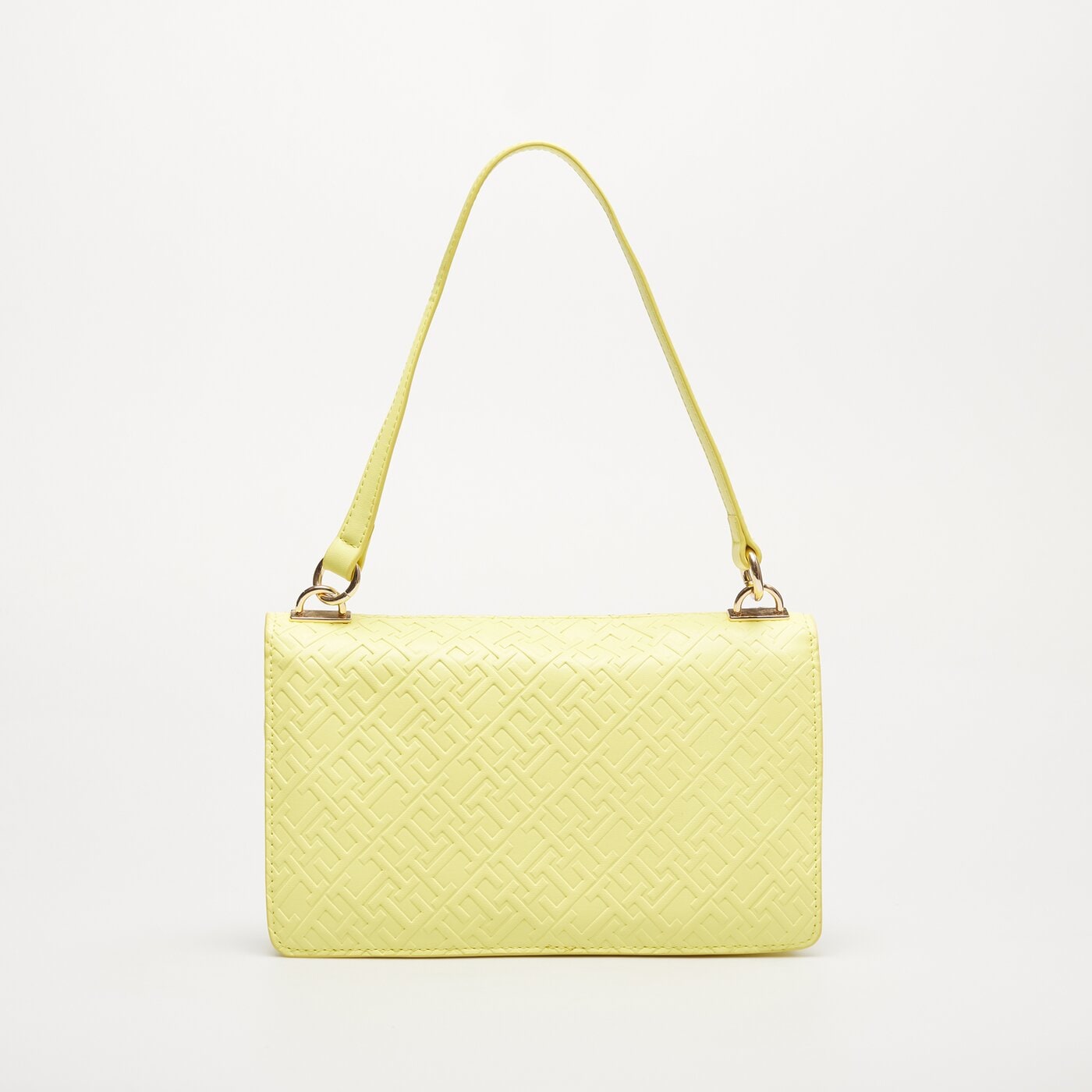 Damska torebka TOMMY HILFIGER TOREBKA TH REFINED SHOULDER BAG MONO aw0aw15975zin kolor żółty